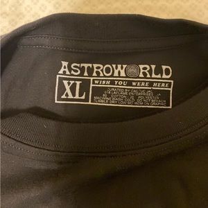 Cactus Jack by Travis Scott Astroworld Tour Tee 'Black'